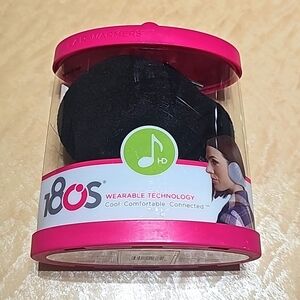 Women's Ear Warmers With Headphones, Black